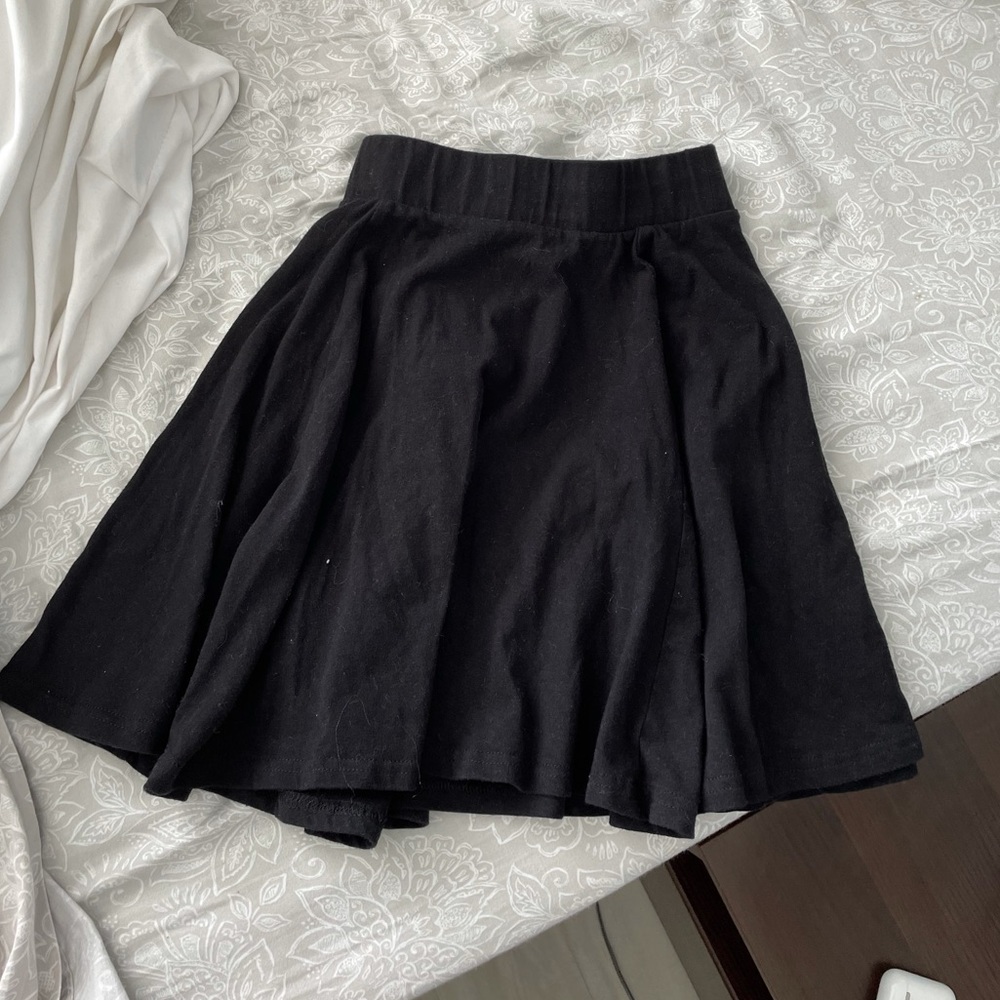 Black Charlotte Russe mini skirt